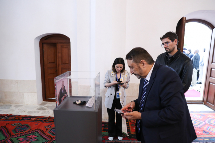 News about -  Participants of 6th World Forum on Intercultural Dialogue visit destroyed monuments in Aghdam 